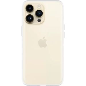 Just in Case Soft Design Apple iPhone 14 Pro Max Backcover Transparent