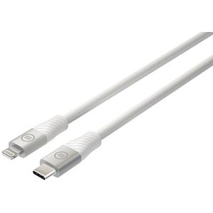 BlueBuilt USB-C-auf-Lightning-Kabel 3 m Nylon Weiß