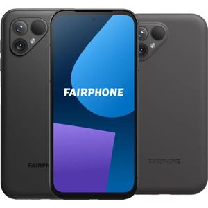 Fairphone 5 256GB Schwarz 5G + Fairphone Protective Backcover Schwarz