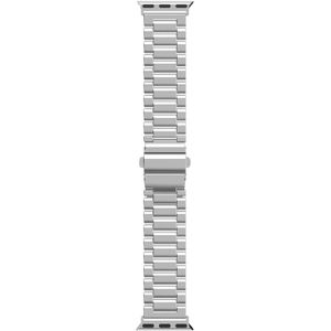 Just in Case Edelstahl-Armband Silber für Apple Watch 40/41/42 mm