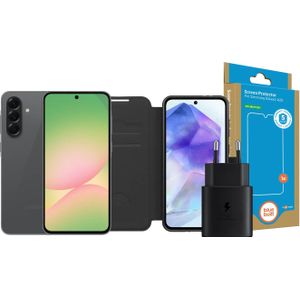 Samsung Galaxy A56 128GB Schwarz 5G + Komplettes Zubehörset