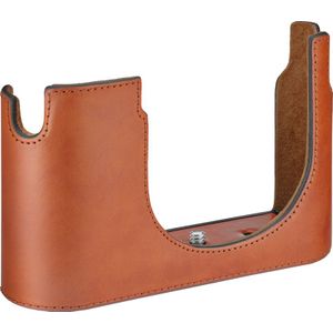 Leica Half Case Q3 Cognac