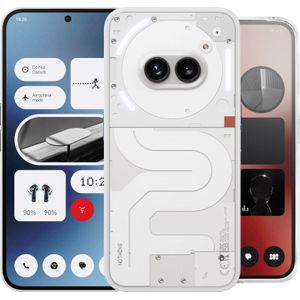 Nothing Phone (2a) 256GB Weiß 5G + Backcover Transparent