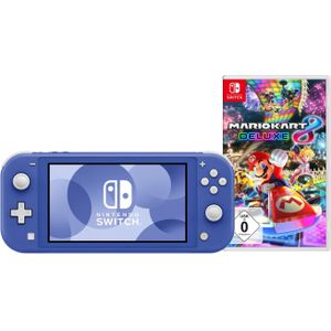 Nintendo Switch Lite Blau + Mario Kart 8 Deluxe Switch