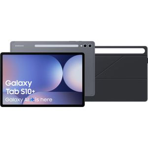 Samsung Galaxy Tab S10 Plus 12,4 Zoll 256GB Wi-Fi Grau + Samsung Book Case Schwarz