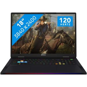 MSI Raider A18 HX A9WIG-080 - 18" - AMD Ryzen 9 - 64GB RAM/2TB SSD - RTX 5080