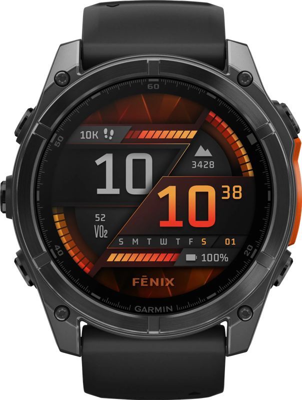 Garmin Fenix 8 Schwarz 51 mm