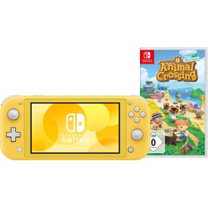 Nintendo Switch Lite Gelb + Animal Crossing New Horizons