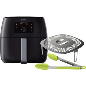 Philips Avance Airfryer XXL HD9650/90 Schwarz + Snack-Kit