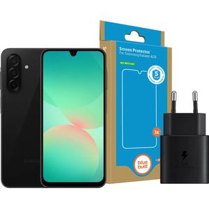 Samsung Galaxy A26 128GB Schwarz 5G + Basis-Zubehörset