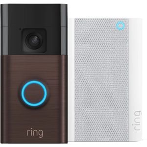 Ring Battery Video Doorbell Bronze + Chime Pro