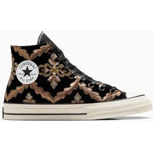 Converse Chuck 70 LTD Black Velvet & Gold Flowers