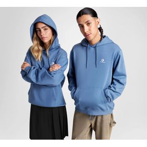 Converse Go-To Embroidered Star Chevron Fleece Hoodie met standaardpasvorm