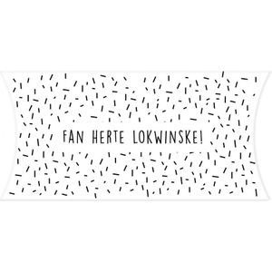 Krúskes Geschenkverpakking Fan Herte Lokwinske - 5 stuks