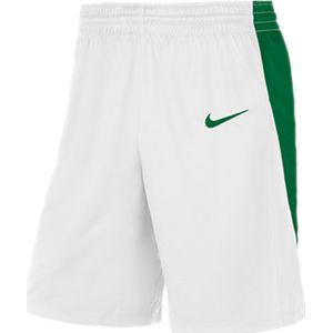 NIKE Damen leichte Sport-Shorts Basketball-Shorts Trainings-Hose Fitness NT0212-104 Weiß/Grün