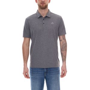 adidas Drive Polo Heather Herren Polo-Shirt mit AeroReady nachhaltiges Sport Golf-Hemd IA5449 Anthrazit