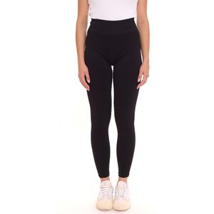 FAYN SPORTS Leggings Damen 7/8 Hose mit leichtem Push Up Effekt und breitem Komfortbund 27189265 Schwarz