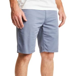 BRIXTON TOIL II Herren Chino-Shorts mit Gürtelschlaufe Denim-Shorts 04089 GYBLU Blau