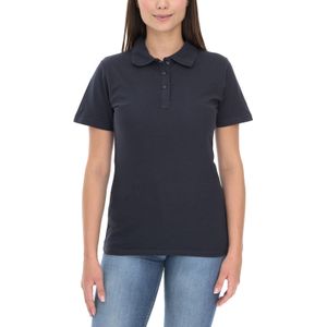 ELEVATE Liberty Damen Polo-Shirt Baumwolle Polo-Hemd Pique-Strick 160 g/m² 3810199 Schwarz