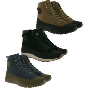 VASQUE Ascender Herren Wander-Schuhe mit Vibram Sohle nachhaltige Trekking-Schuhe mit Echtleder in Khaki/Braun, Schwarz oder Dunkelblau/Grün