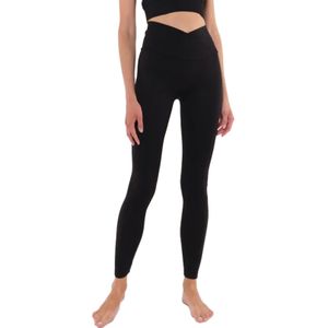 YOU DO YOU Damen Leggings modische Fitness-Hose Workout-Hose Sport-Tights High Waist Yoga-Mode 904991 Schwarz