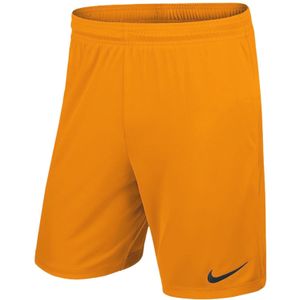 NIKE Park II Kinder Trainings-Shorts mit Dri-FIT-Technologie Fußball-Shorts für Mädchen und Jungen Sport-Hose Teenager 725988-739 Orange