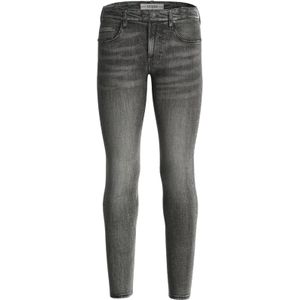 GUESS Herren modische Skinny-Jeans im 5-Pocket-Style Alltags-Hose M3YA27D4U42 DRMM Grau