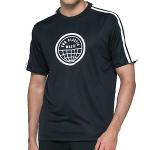 adidas PRIMEBLUE END PLASTIC WASTE 3-Streifen GRAPHIC TEE atmungsaktives Herren Sport-Shirt mit AEROREADY-Technologie GS6272 Schwarz