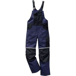 NORTHERN COUNTRY Latzhose Herren Arbeits-Hose mit vielen Fächern Workwear 8557 5331 Dunkelblau/Schwarz