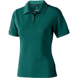 ELEVATE Helios Damen Polo-Shirt Baumwolle Polo-Hemd Pique-Strick 180 g/m² 3810760 Forest Dunkel-Grün