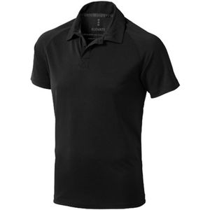 ELEVATE Ottawa Herren Polo-Shirt Sport Polo-Hemd Pique-Strick Cool-Fit 220 g/m² 3908299 Schwarz
