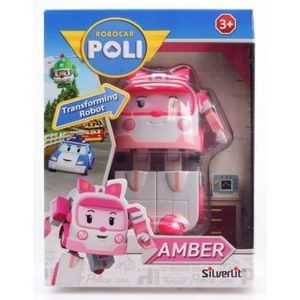 Robocar Poli Transforming Robot - Amber