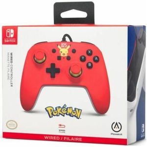Switch - Power A Wired Controller Lauging Pikachu
