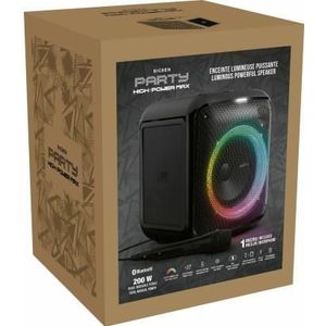 BigBen Party High Power BT Speaker Zwart + Microfo