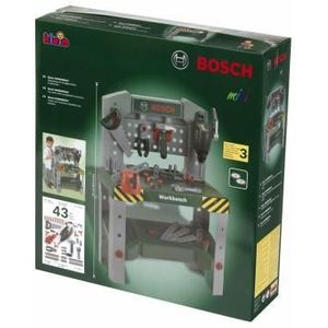 Bosch Werkbank inclusief 34 accessoires - Speelgoed