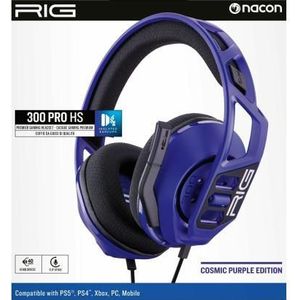 PS4/PS5 Nacon RIG 300PROHS Headset Cosmic Paars