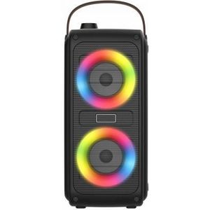 Denver BTV-230 Zwart Draadloze Boombox RGB-Lichteffecten