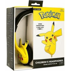 Pokémon Pikachu Junior Hoofdtelefoon met oortjes
