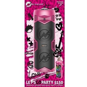N-Gear Let's Go Party 5150 Speaker Roze