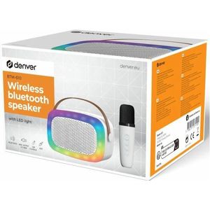Denver BTM-610 Bluetooth Luidspreker m/draadloze microfoon