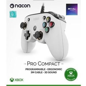 XBOX Series X Nacon Wired Pro Compact Controller Atmos Wit