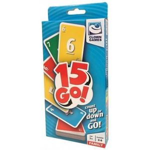 Clown Games 15 Go! Original - Tactisch spel voor 2-8 spelers vanaf 7 jaar