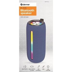 Denver BTL-360 Blauwe Bluetooth Speaker