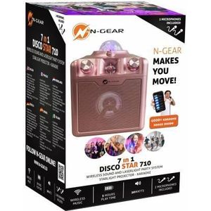 N-Gear Disco Star 710 Bluetooth Roze