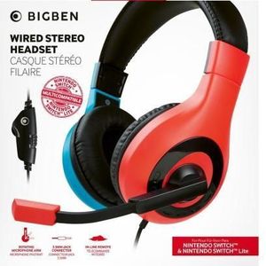 Switch Stereo Gaming Headset V1 - Blauw-Rood