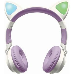 Kat 2-in-1 Bluetooth Hoofdtelefoon met licht