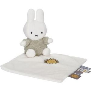 Nijntje Miffy Fluffy Knuffeldoekje groen