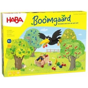 Boomgaard - Haba Kinderspel | Leeftijd 3+ | Coöperatief spel voor 2-8 spelers