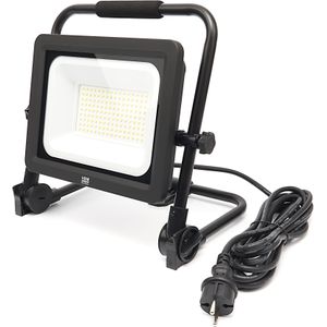 HBM LED-Baustrahler 100 W 10500 Lumen 6500 K Klasse 2