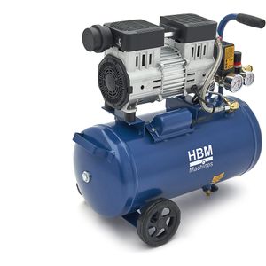 HBM 24 Liter Ölfreier Flüsterkompressor